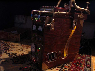 Illustration for article titled Steampunk PC Gives us a Warm Glow Inside